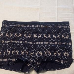 NWT Torrid Dark Blue Reindeer Pattern Panties